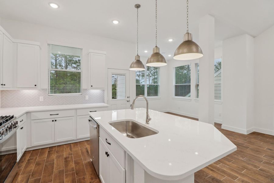 Furnished interior view inside a new home in Kresston, Montgomery (Image 8).
