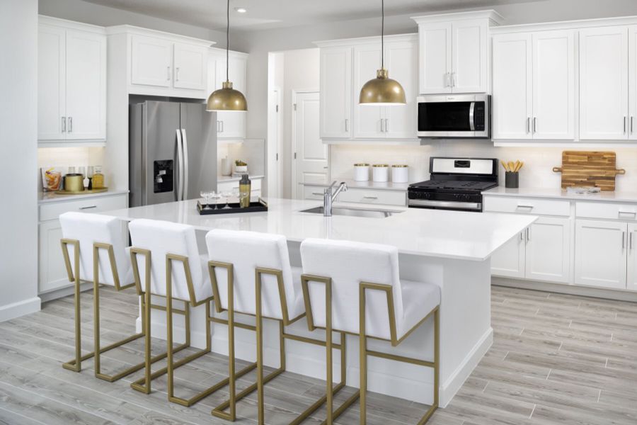 Representative furnished interior of a home built from the Mount Rainier by Mattamy Homes in Tradition, Port St. Lucie (Image 6).