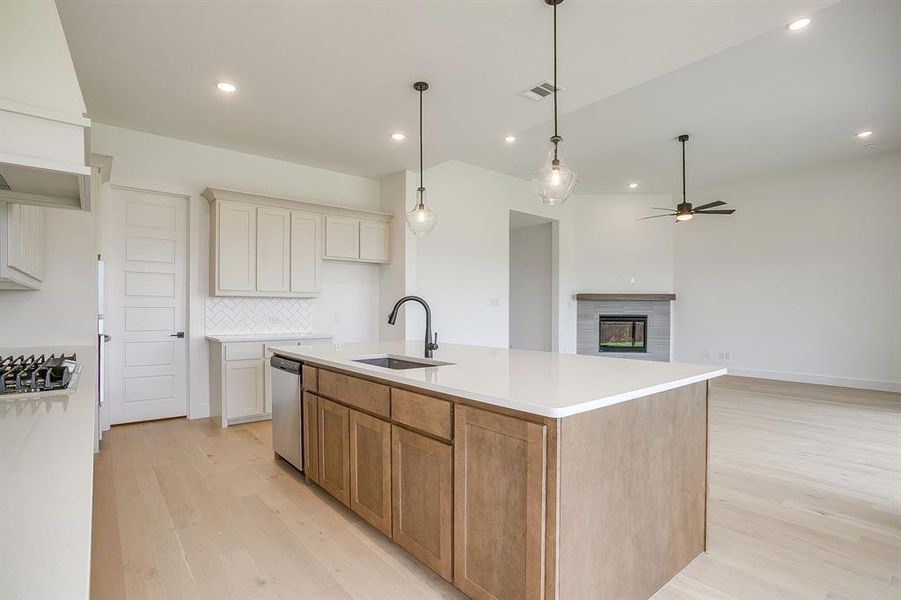 Furnished interior view inside a new home in Talon Hills, Fort Worth (Image 4). Furnished interior view inside a new home in Talon Hills, Fort Worth (Image 4).