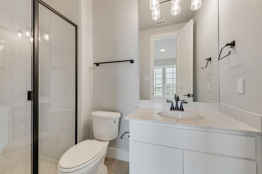 Furnished interior view inside a new home in Somerset Park, Rockwall (Image 13).