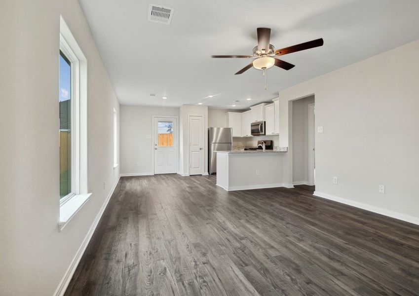 Charming open concept plan Charming open concept plan