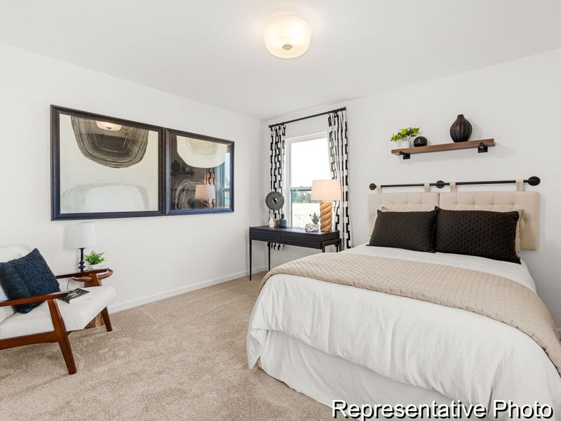 Furnished interior view inside a new home in North District at Flowers Plantation Townhomes, Clayton (Image 17). Furnished interior view inside a new home in North District at Flowers Plantation Townhomes, Clayton (Image 17).
