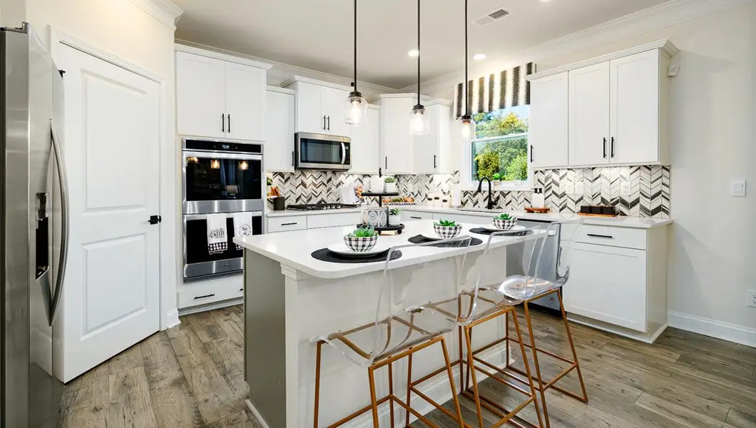 Furnished interior view inside a new home in Sylvan Creek, Denver (Image 4).