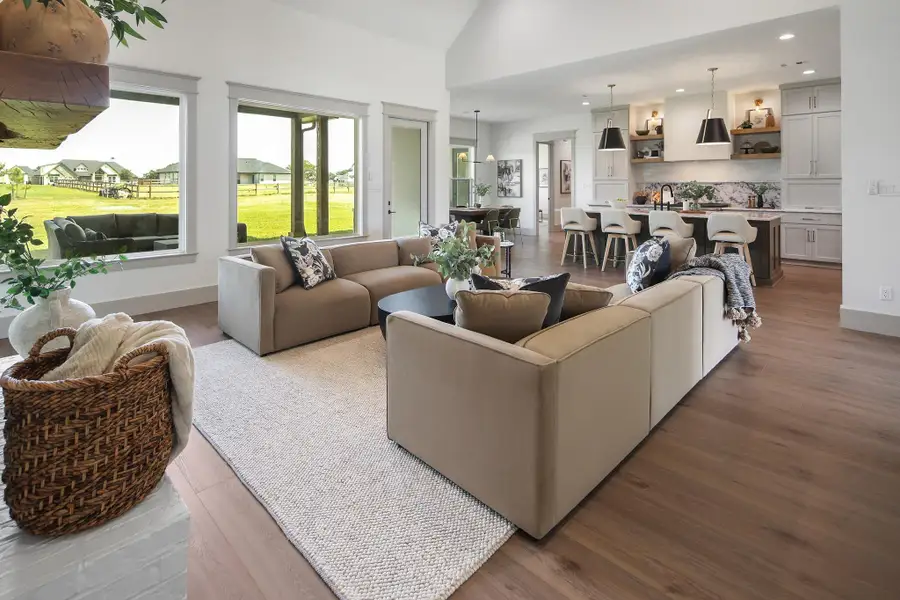 Furnished interior view inside a new home in , Bryan (Image 5).
