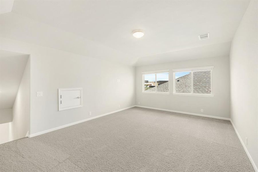 Spacious, unfurnished interior of a new home in Heartland Elements, Crandall (Image 30). Spacious, unfurnished interior of a new home in Heartland Elements, Crandall (Image 30).