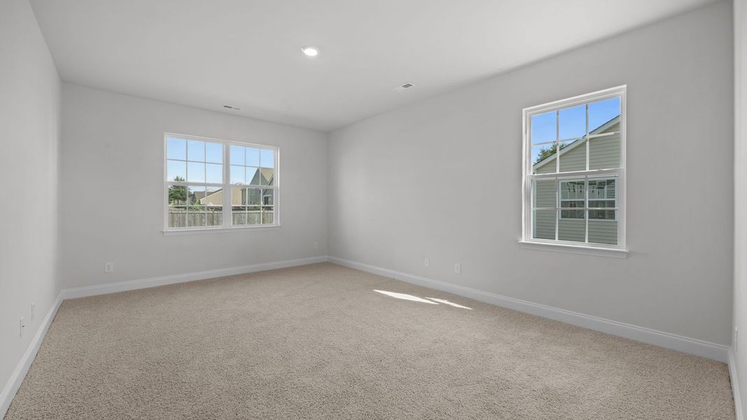 Spacious, unfurnished interior of a new home in Tyler - Home on the Lake, New Bern (Image 29).