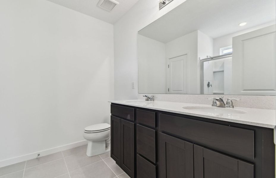 Owner's Bathroom with Dual Sinks