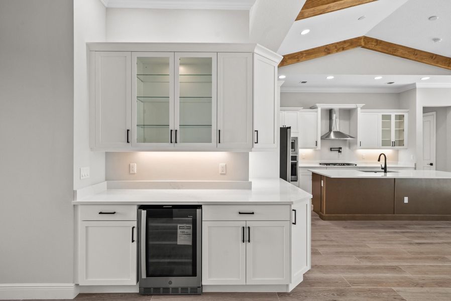 Representative furnished interior of a home built from the Weston Signature by GHO Homes in High Pointe, Vero Beach (Image 15).