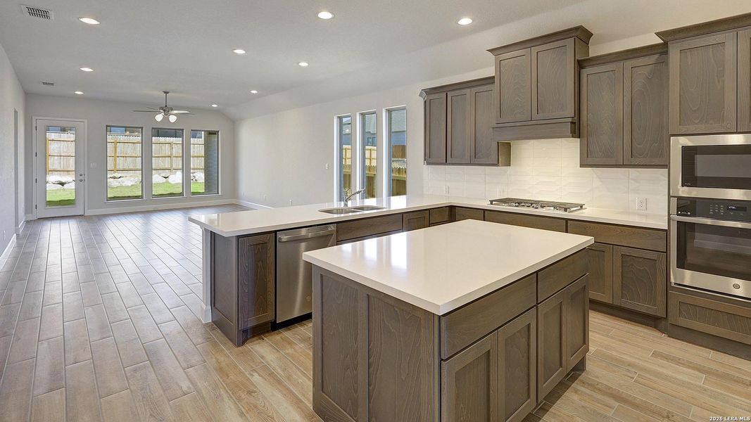 Furnished interior view inside a new home in Arcadia Ridge, San Antonio (Image 12).