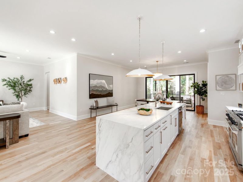 Furnished interior view inside a new home in , Charlotte (Image 14).