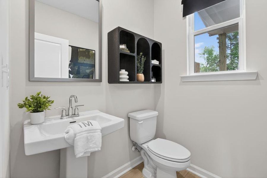 Furnished interior view inside a new home in Alder Creek, Cumming (Image 26).