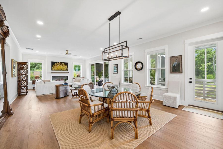 Furnished interior view inside a new home in , Mount Pleasant (Image 15).