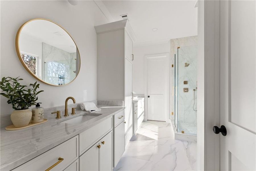 Furnished interior view inside a new home in , Cumming (Image 64). Furnished interior view inside a new home in , Cumming (Image 64).