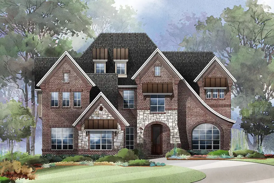 Front exterior of a home in the Grand Estates of Anna community, located in Anna, TX (Image 11).