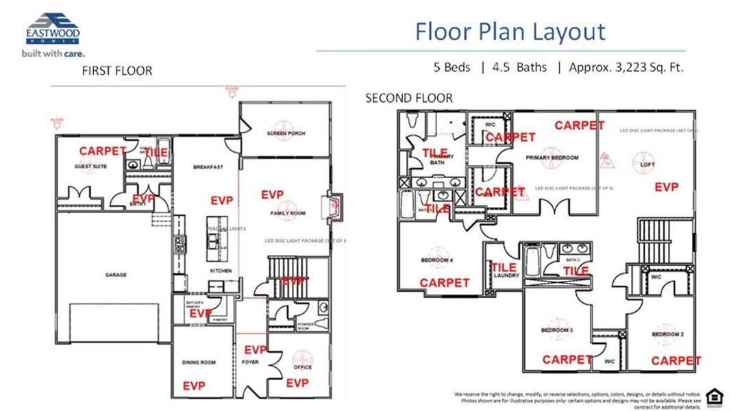 2D floor plan layout of this home in , Dawsonville, GA (Image 3).