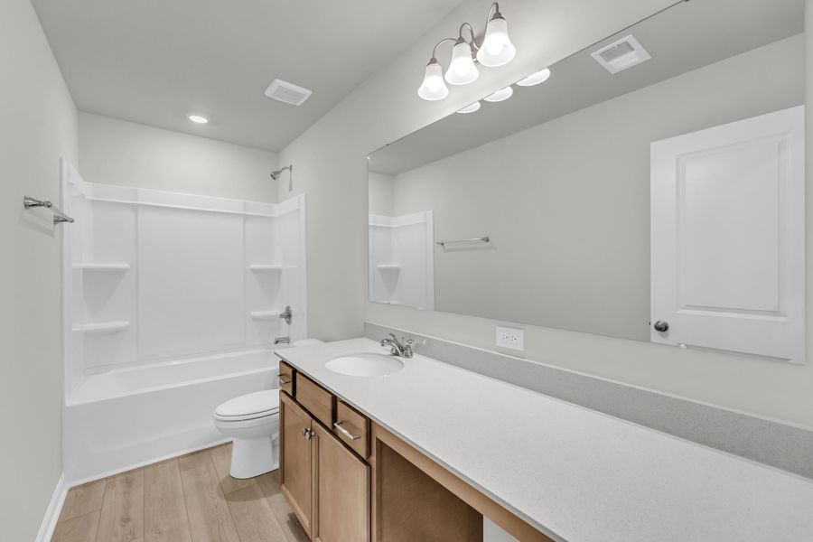 Furnished interior view inside a new home in Central Creek, Goose Creek (Image 20).