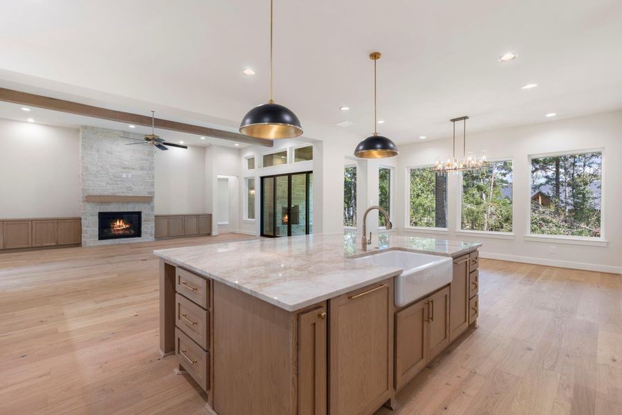 Furnished interior view inside a new home in , Montgomery (Image 4). Furnished interior view inside a new home in , Montgomery (Image 4).