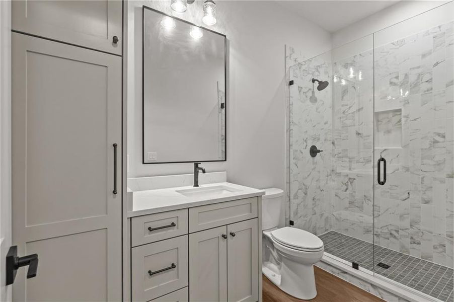Furnished interior view inside a new home in , Buford (Image 43).
