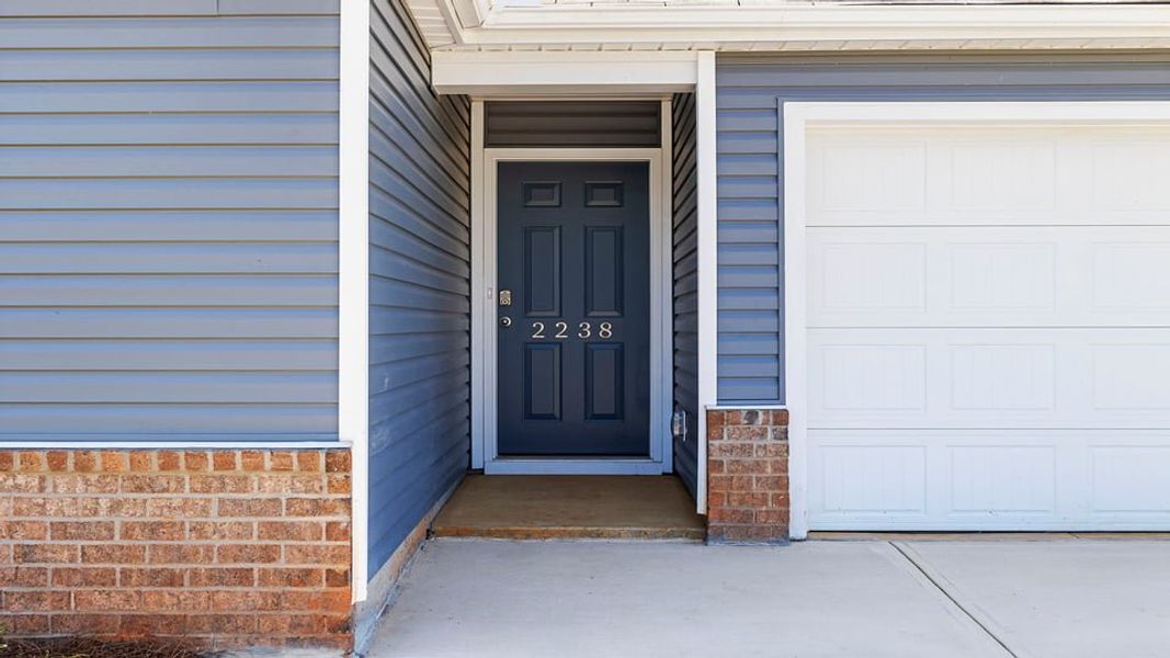 Exterior details and patio area of a home in Varner Station, Woodruff (Image 1). Exterior details and patio area of a home in Varner Station, Woodruff (Image 1).