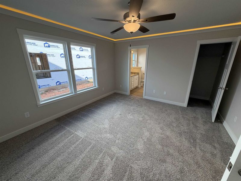 Spacious, unfurnished interior of a new home in Cleveland Meadows, Spartanburg (Image 9).