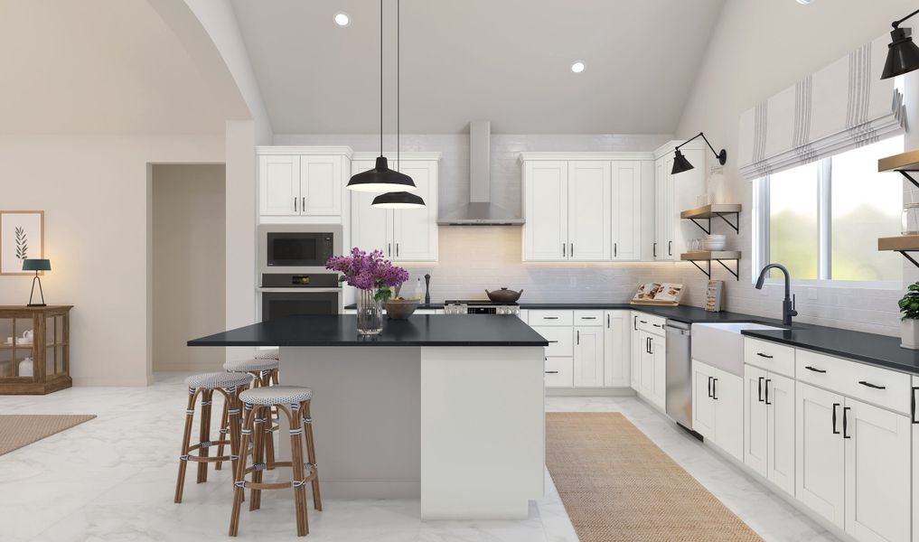 Representative furnished interior of a home built from the Frankfurt by K. Hovnanian® Homes in Lakeview, Waller (Image 10). Representative furnished interior of a home built from the Frankfurt by K. Hovnanian® Homes in Lakeview, Waller (Image 10).