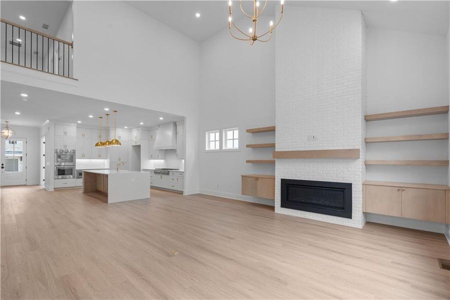 Spacious, unfurnished interior of a new home in Waterside Single Family, Peachtree Corners (Image 23). Spacious, unfurnished interior of a new home in Waterside Single Family, Peachtree Corners (Image 23).