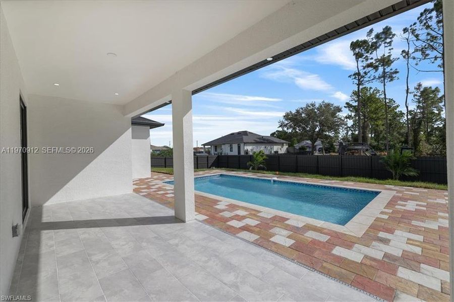 Exterior details and patio area of a home in , Lehigh Acres (Image 3).