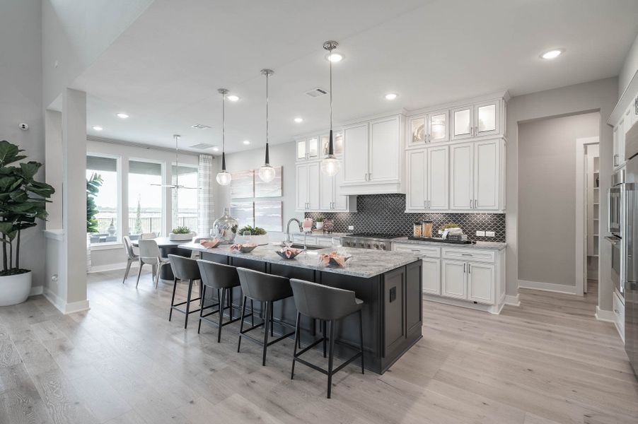 Representative furnished interior of a home built from the Casoria by Tri Pointe Homes in The Estates at James Lane, Fulshear (Image 15).