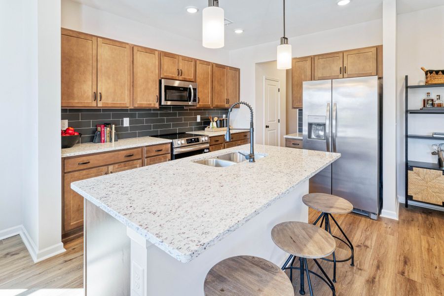 Furnished interior view inside a new home in Wilson Meadows, Clarksville (Image 14).