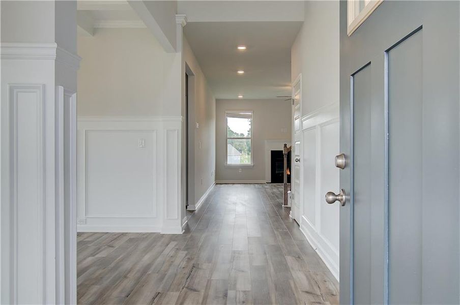 Spacious, unfurnished interior of a new home in Grandview at Millers Mill, Stockbridge (Image 16).