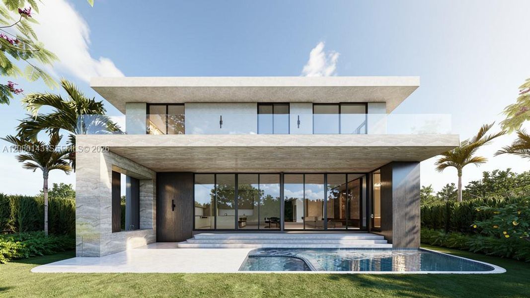 Exterior details and patio area of a home in , Bal Harbour (Image 6).