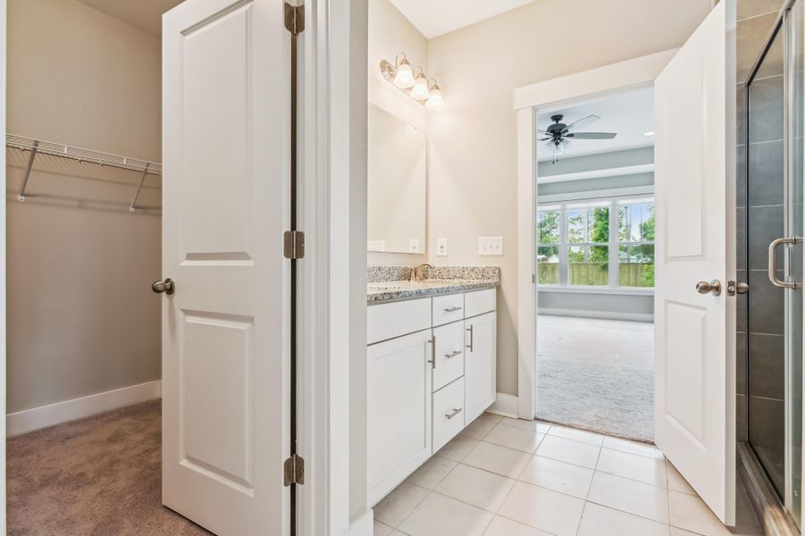 Furnished interior view inside a new home in , Summerville (Image 9). Furnished interior view inside a new home in , Summerville (Image 9).