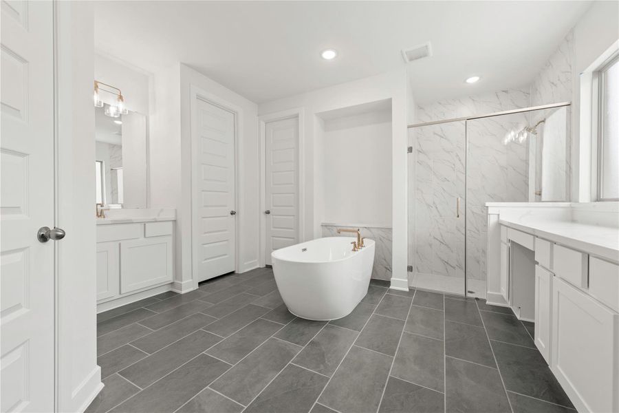 Furnished interior view inside a new home in Kresston - 65', Montgomery (Image 8). Furnished interior view inside a new home in Kresston - 65', Montgomery (Image 8).