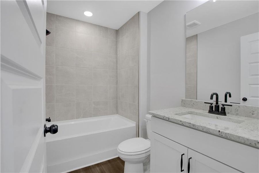 Furnished interior view inside a new home in Marble Tree, Ball Ground (Image 13). Furnished interior view inside a new home in Marble Tree, Ball Ground (Image 13).