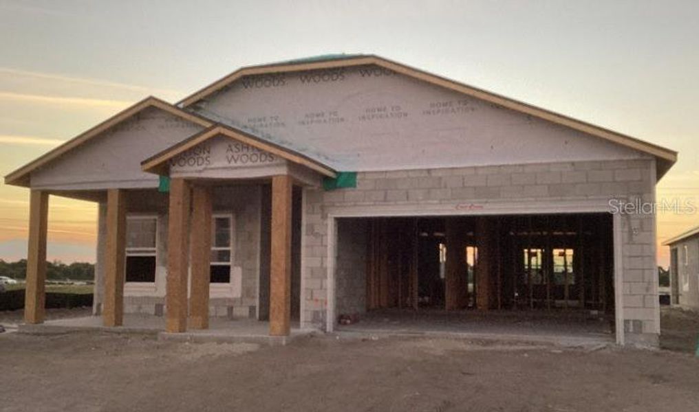 In-progress construction of a new home in Catamaran Cove Traditional, Rockledge, FL (Image 19).