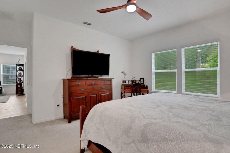 Furnished interior view inside a new home in Tributary: Lakeview at Tributary 50's, Yulee (Image 26).