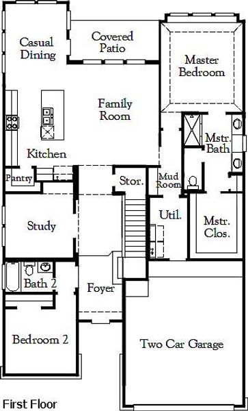 2D floor plan layout of this home in Parkside on the River, Georgetown, TX (Image 2). 2D floor plan layout of this home in Parkside on the River, Georgetown, TX (Image 2).