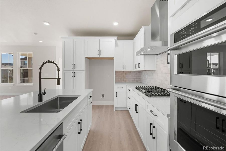 Furnished interior view inside a new home in , Littleton (Image 8).