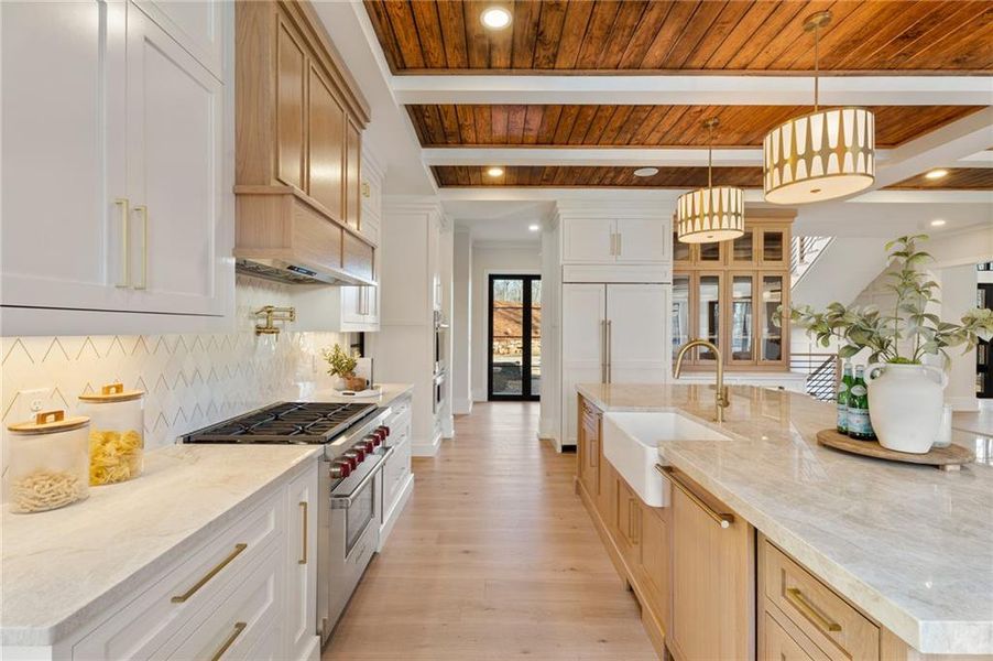 Furnished interior view inside a new home in , Canton (Image 63).