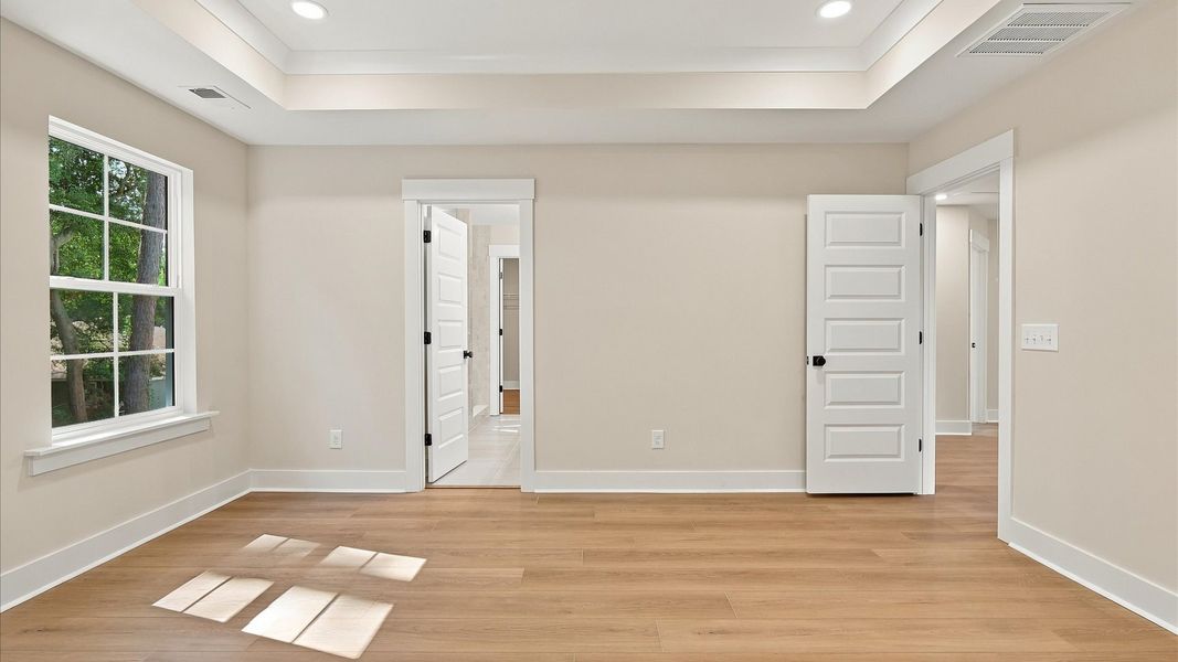 Representative furnished interior of a home built from the Pritchard by DRB Homes in Oak Bend, Charleston (Image 16).