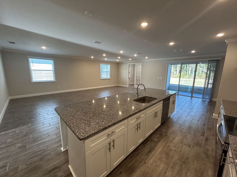 Furnished interior view inside a new home in Brookshire Green, Kingsland (Image 4).