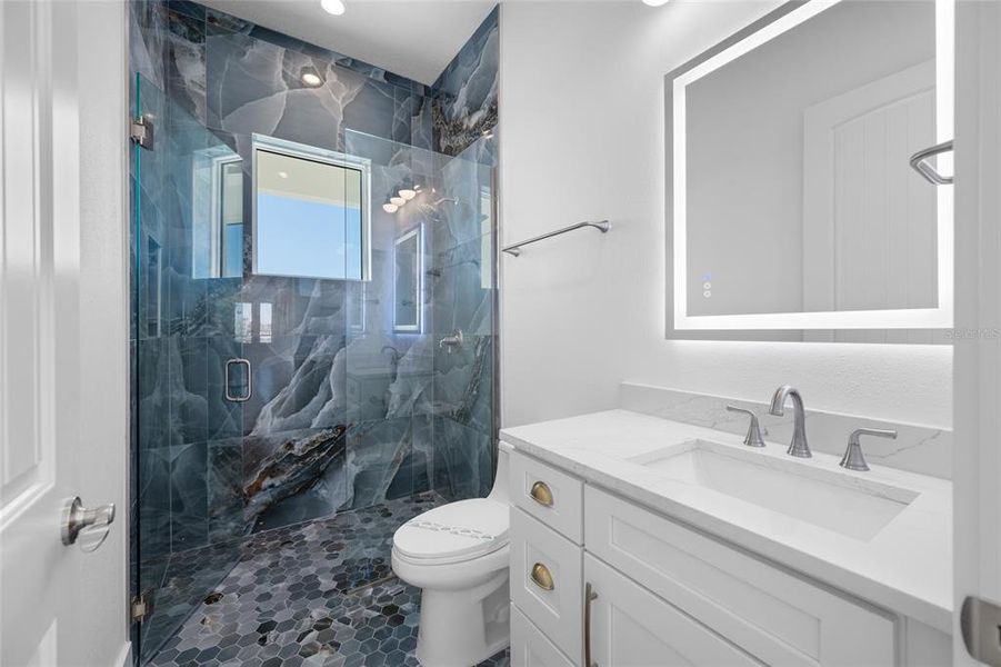 Furnished interior view inside a new home in , Treasure Island (Image 48).