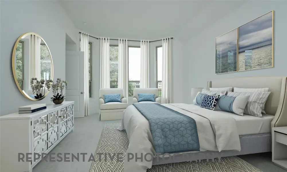 Primary Bedroom - Virtually Staged