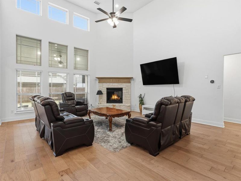 Furnished interior view inside a new home in , Mansfield (Image 11).