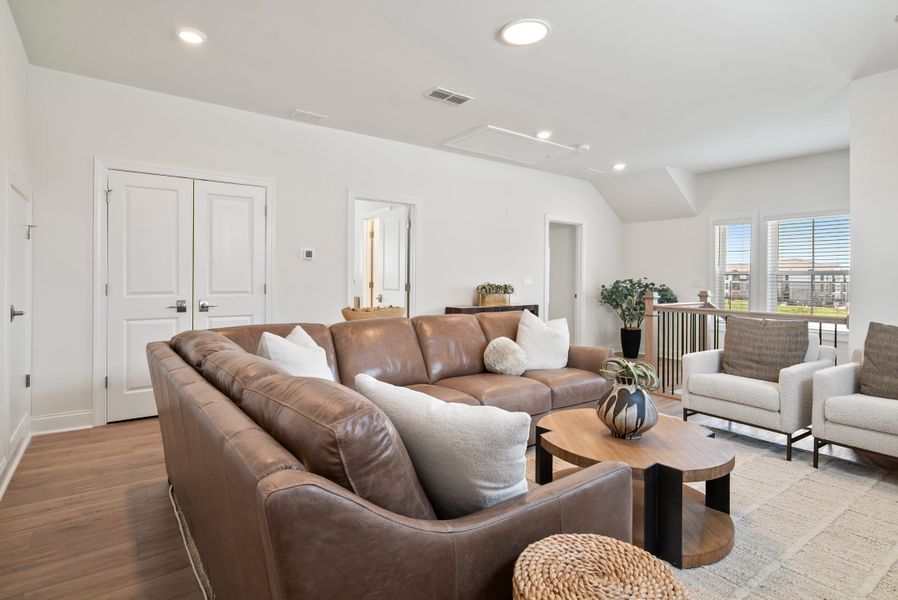 Representative furnished interior of a home built from the The Hickory by The Providence Group in Promenade at Sawnee Village, Cumming (Image 35).