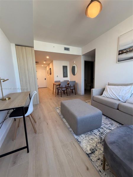 Furnished interior view inside a new home in , Miami (Image 3). Furnished interior view inside a new home in , Miami (Image 3).