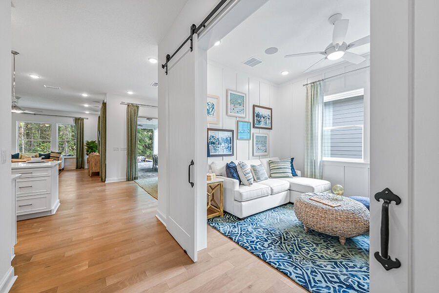 Representative furnished interior of a home built from the Harbor by Mattamy Homes in RiverTown, St. Johns (Image 17).