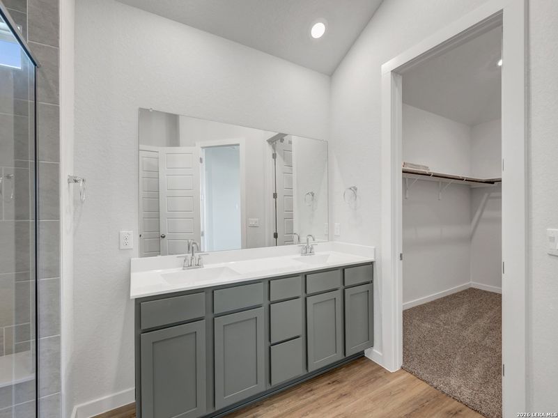 Furnished interior view inside a new home in , San Antonio (Image 8).
