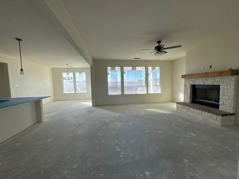 In-progress construction of a new home in Terra Escalante, Blue Ridge, TX (Image 7).