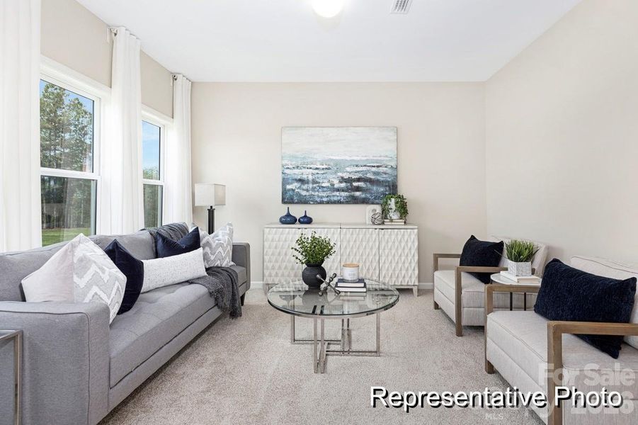 Furnished interior view inside a new home in Huntington Hills, Lincolnton (Image 15).